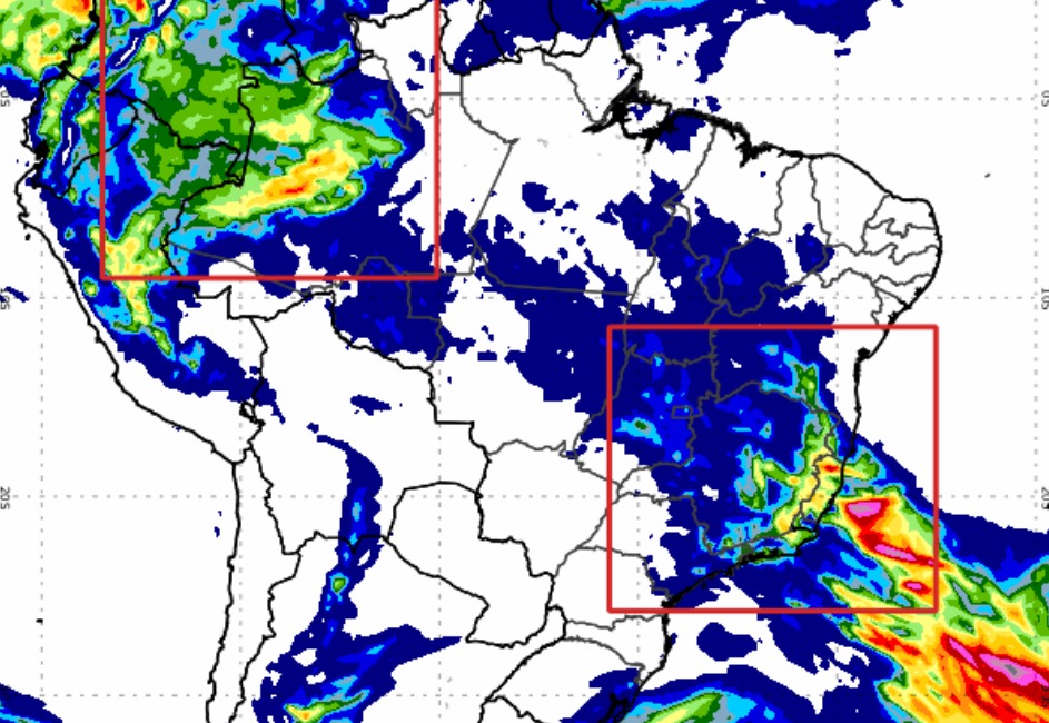 chuva previsao do tempo no fim de semana