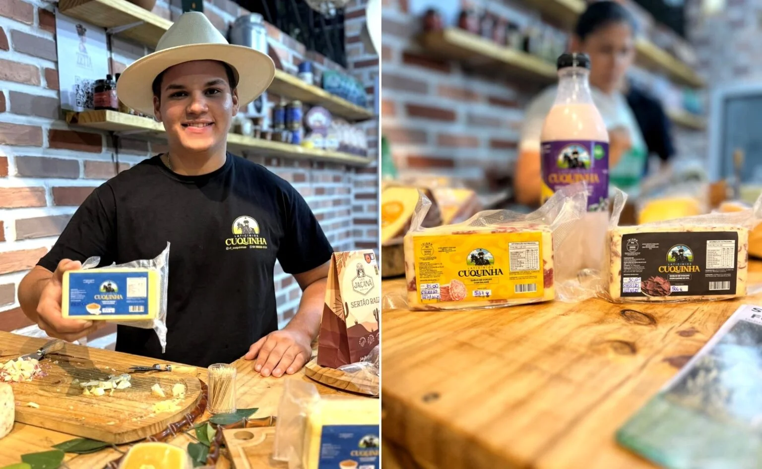 Aos 17 anos, jovem cria própria marca de queijos e passa a comprar o leite produzido pela mãe